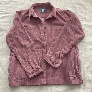 Corduroy shirt
